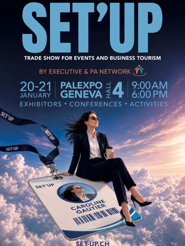 Building on the success of its first edition, SET’UP is back for an even bigger second edition. 🚀

Dedicated to the B2B events and business tourism industry, SET’UP brings together event professionals, suppliers, destinations, venues, agencies, and corporate buyers for two days of networking, inspiration, and business opportunities.

📅 January 20–21, 2027
📍 Palexpo Geneva, Hall 4

Discover innovative solutions, connect with key industry players, and help shape the future of business events.
✨ Exhibitors
🎤 Conferences
🤝 Networking
💡 Industry insights

Join us for the second edition of the trade show where the events and business tourism community meets, collaborates, and grows.

#SETUP2027 #MICE #Networking #Geneva #BusinessNetworking